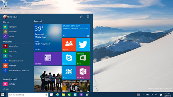 imagen de Windows 10 0
