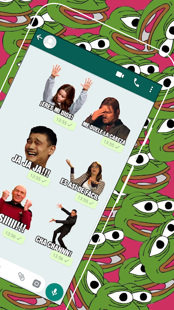 imagen de Memes con Frases Stickers para WhatsApp 1