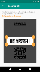 imagen de Lector de códigos QR y barras (español) 14386