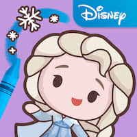icono de Disney Coloring World