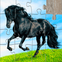 icono de Cute Horse Jigsaw Puzzles