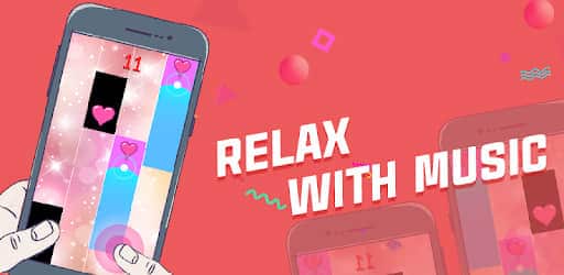 Portada de Lovely Heart Piano Tiles
