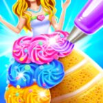Icono de Rainbow Princess Cake Maker